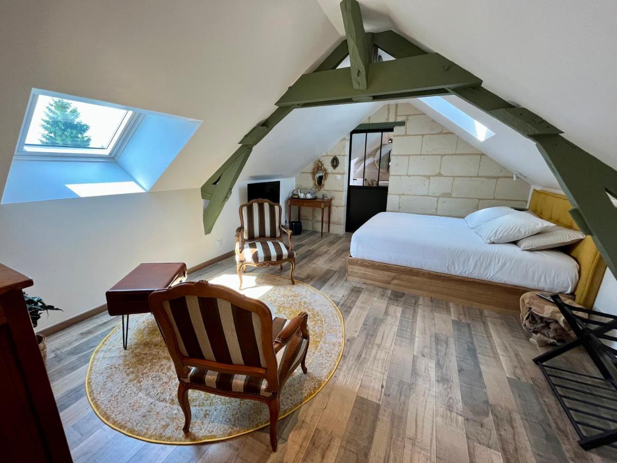 Cave Auger La Maison D'Hotes Restigne ภายนอก รูปภาพ