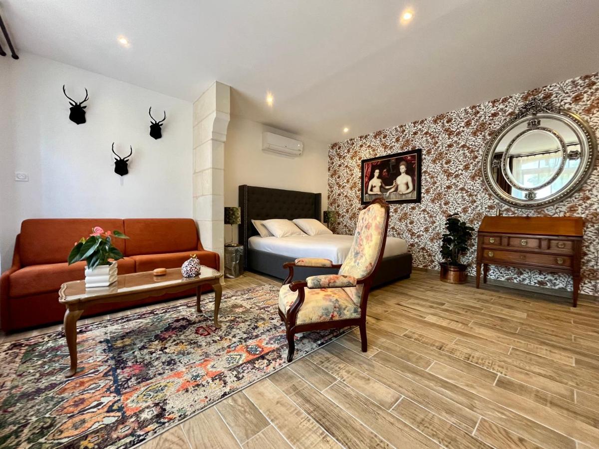 Cave Auger La Maison D'Hotes Restigne ภายนอก รูปภาพ