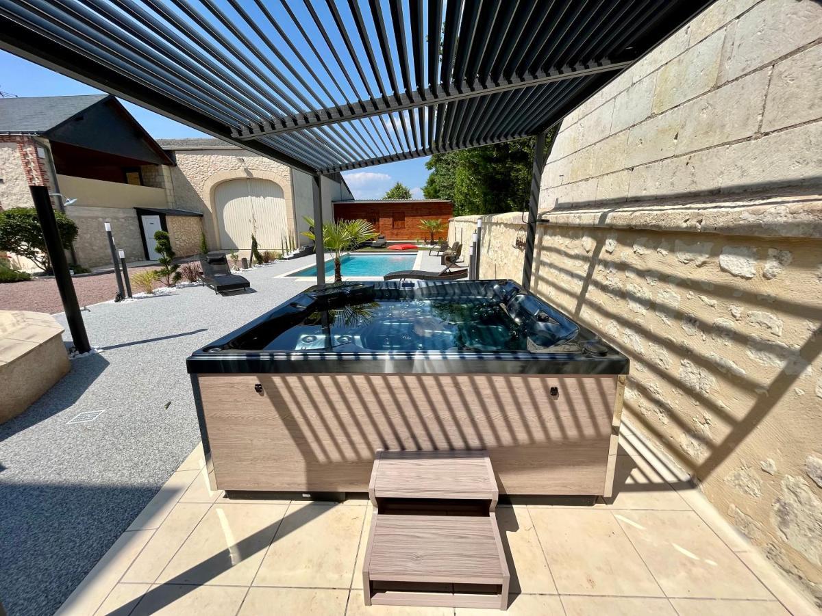 Cave Auger La Maison D'Hotes Restigne ภายนอก รูปภาพ