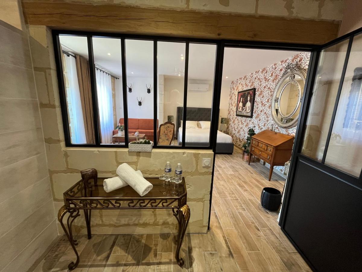 Cave Auger La Maison D'Hotes Restigne ภายนอก รูปภาพ